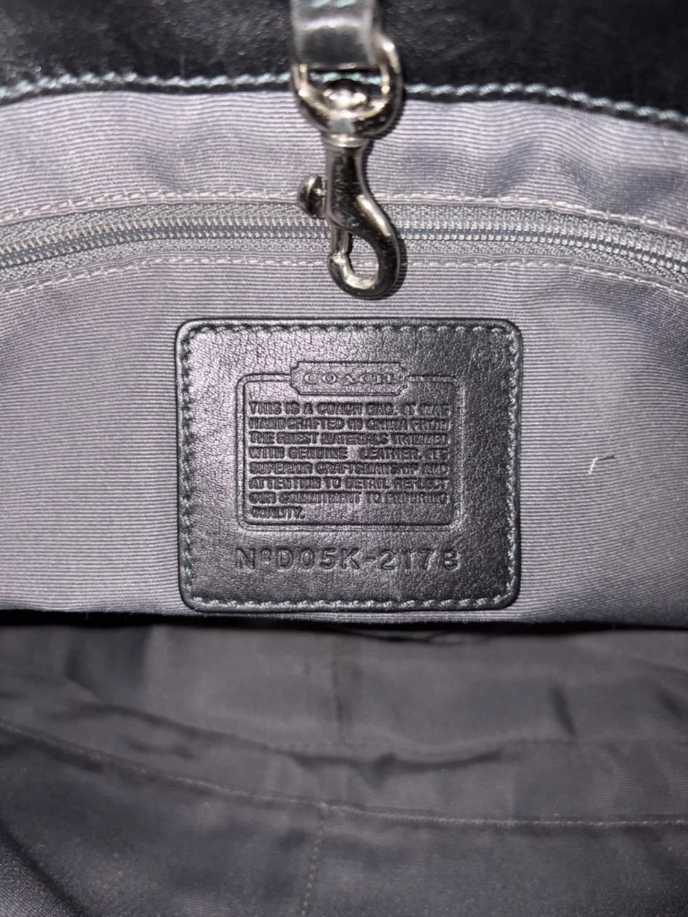 Coach Black Optic Signature Jacquard Tote Bag - Picture 11 of 11